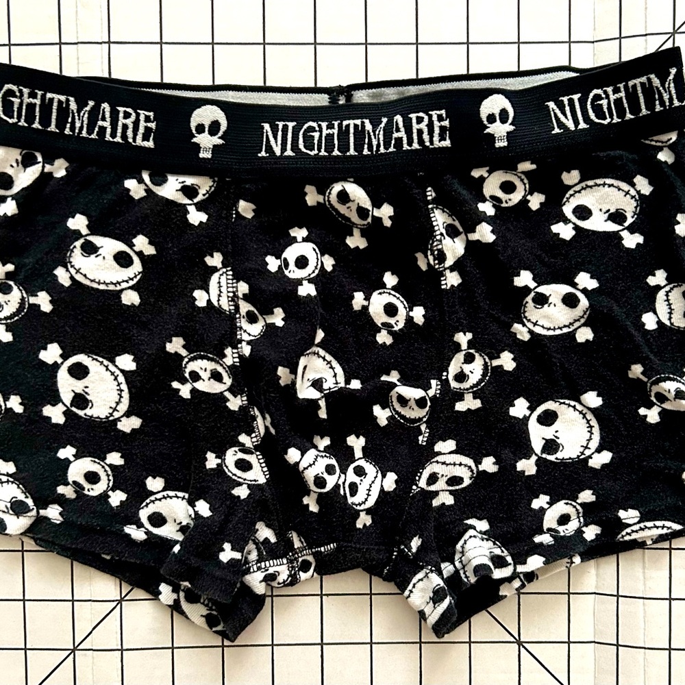 Great pair of boxer briefs ! The nightmare before Christmas!